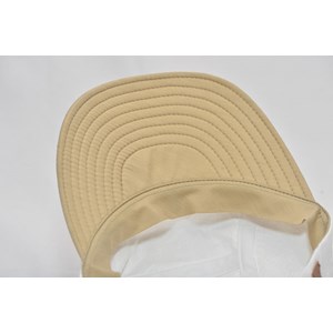 Casquette mixte certifiée anti-uv upf50+ et anti-chaleur blanc et beige 55/57