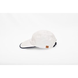 Casquette mixte certifiée anti-uv upf50+ et anti-chaleur blanc et marine