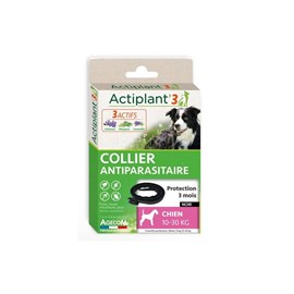 Collier antiparasitaire   - actiplant'3 - laboratoire agecom