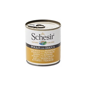 Patée en gelée poulet&nbsp;potiron chien (boite 285g) - schesir