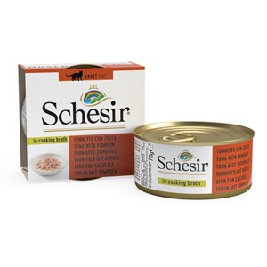 Bouillon thon&nbsp;citrouille chat (boite 70g) - schesir