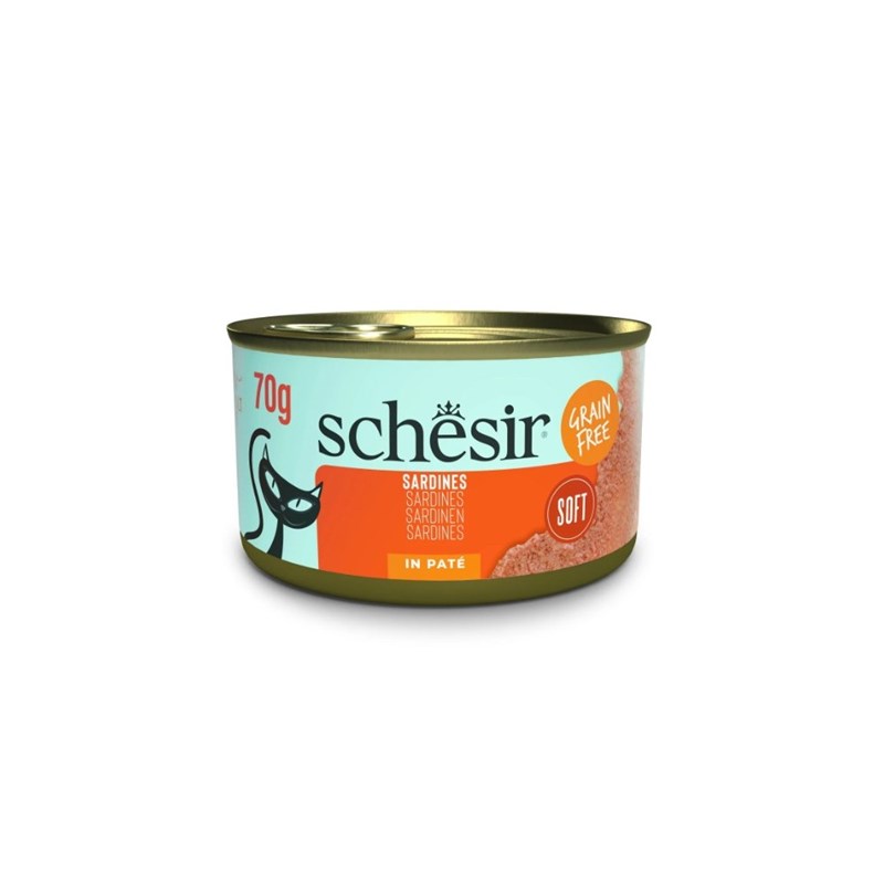 Grill pate de sardines - schesir chat