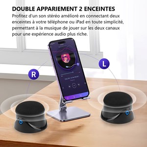 Haut-parleur bluetooth magnétique