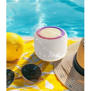 Enceinte bluetooth portable avec led & basses puissantes
