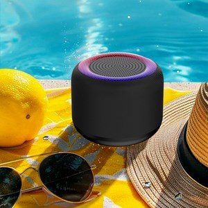 Enceinte bluetooth portable avec led & basses puissantes