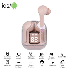 Ecouteurs bluetooth sans fil