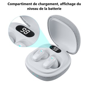 Écouteurs bluetooth avec réduction de bruit