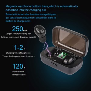 Ecouteurs bluetooth avec reduction de bruit