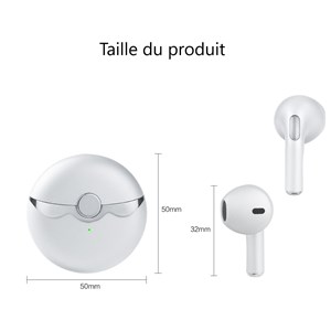 Ecouteurs bluetooth avec reduction de bruit