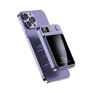 Power bank 10000mah avec écran led magsafe