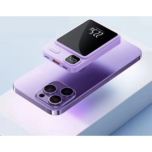 Power bank 10000mah avec écran led magsafe