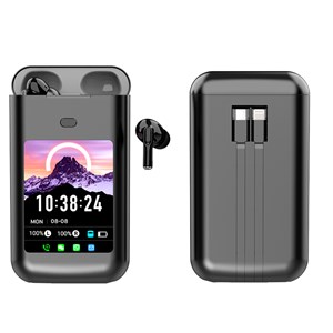 Power bank avec écouteurs intégrés 5000 mah