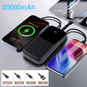 Super power bank 20,000mah 22.5w