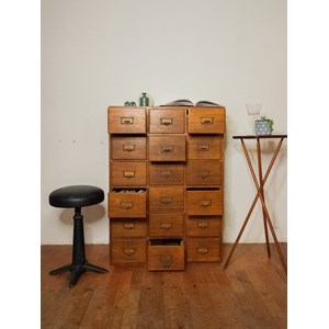 Meuble de métier en bois n°169