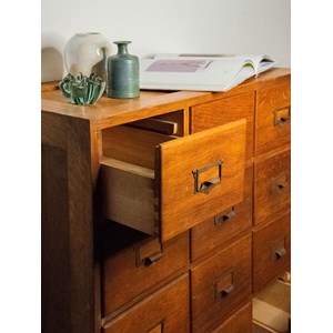 Meuble de métier en bois n°169