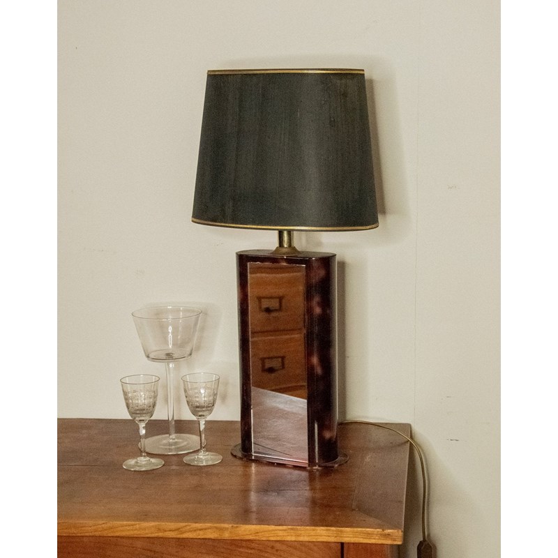 Grande lampe miroir à poser n°523