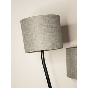 Lampadaire tripode en métal n°228