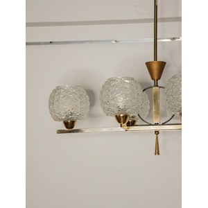 Suspension en laiton et verre n°149