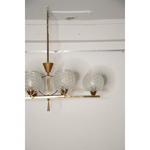 Suspension en laiton et verre n°149