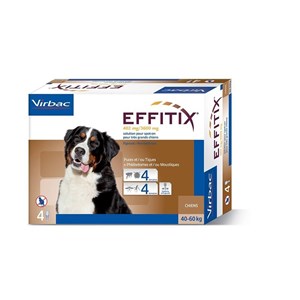 Effitix chien (40-60 kg) - virbac