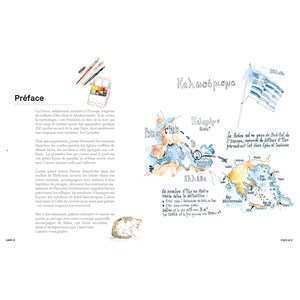 Cyclades - une odyssée aquarellée