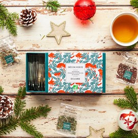Coffret découverte : 24 infusettes de thés et tisanes bio différents