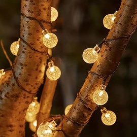 Guirlande solaire 12m - ampoules led