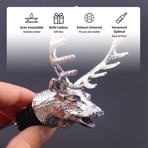 Serviteur de vin cerf fishtec oxygènation