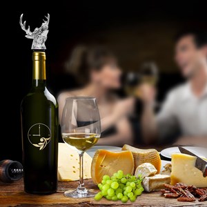 Serviteur de vin cerf fishtec oxygènation