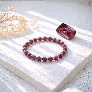 Bracelet sugilite caixa – protection & sérénité