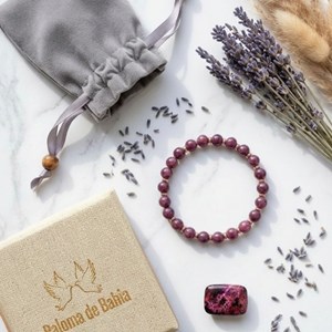 Bracelet sugilite caixa – protection & sérénité