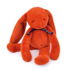 Peluche méléo lapin potiron - 37cm