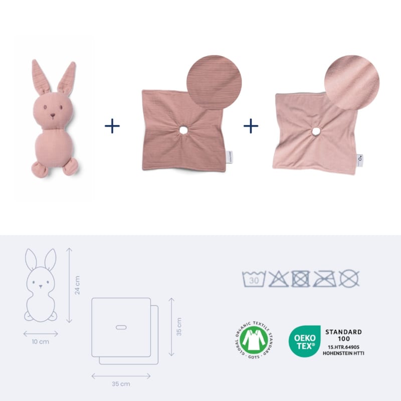 Doudou you&me pink (Doomoo Basics) - Image 3