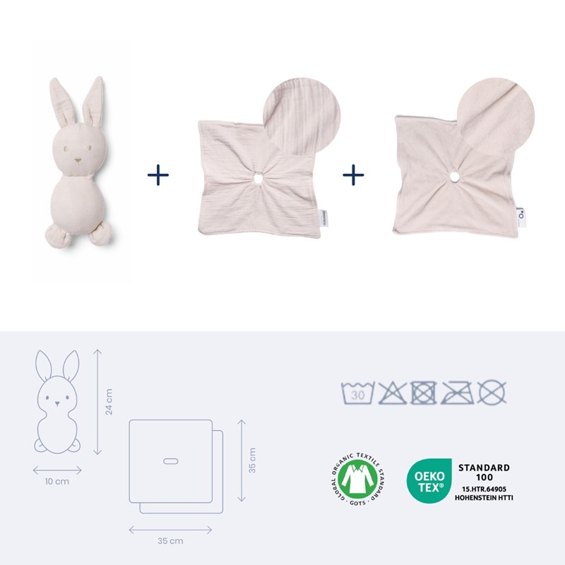 Doudou you&me almond (Doomoo Basics) - Image 3