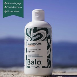 Gel douche sans rinçage balo 250 ml