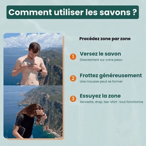 Gel douche sans rinçage balo 250 ml