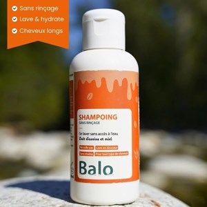 Shampooing sans rinçage balo 100 ml
