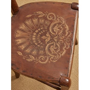 Lot de 4 chaises en bois n°816