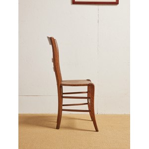 Lot de 4 chaises en bois n°816