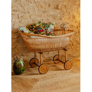 Joseph, le lit bébé en rotin n°8