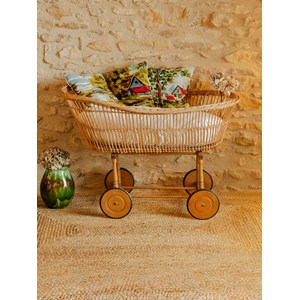 Joseph, le lit bébé en rotin n°8
