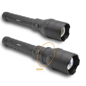 Torche ultra power 10000 lumens led cob zoom rechargeable