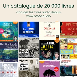 Prose - lecteur livre audio + 24 livres