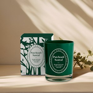 Bougie patchouli santal