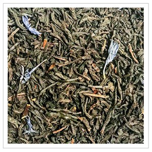 Thé noir bio earl grey à la bergamote et aux fleurs de bleuet - vrac 85 g