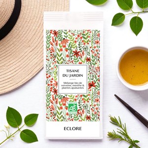 Tisane bio à la verveine, menthe & plantes apaisantes - vrac 35 g