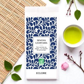 Thé vert bio sencha premium du japon - vrac 100 g