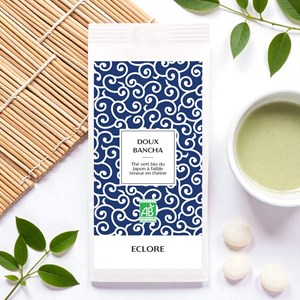 Thé vert japonais bio bancha alcalinisant - vrac 85 g