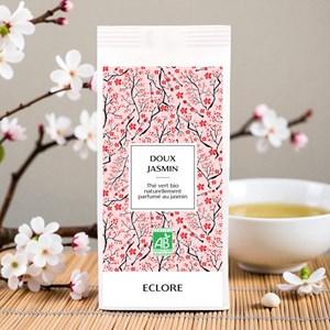 Thé vert au jasmin bio - vrac 85 g