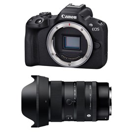 Canon eos r50 + objectif sigma 17-40mm f1.8 dc art